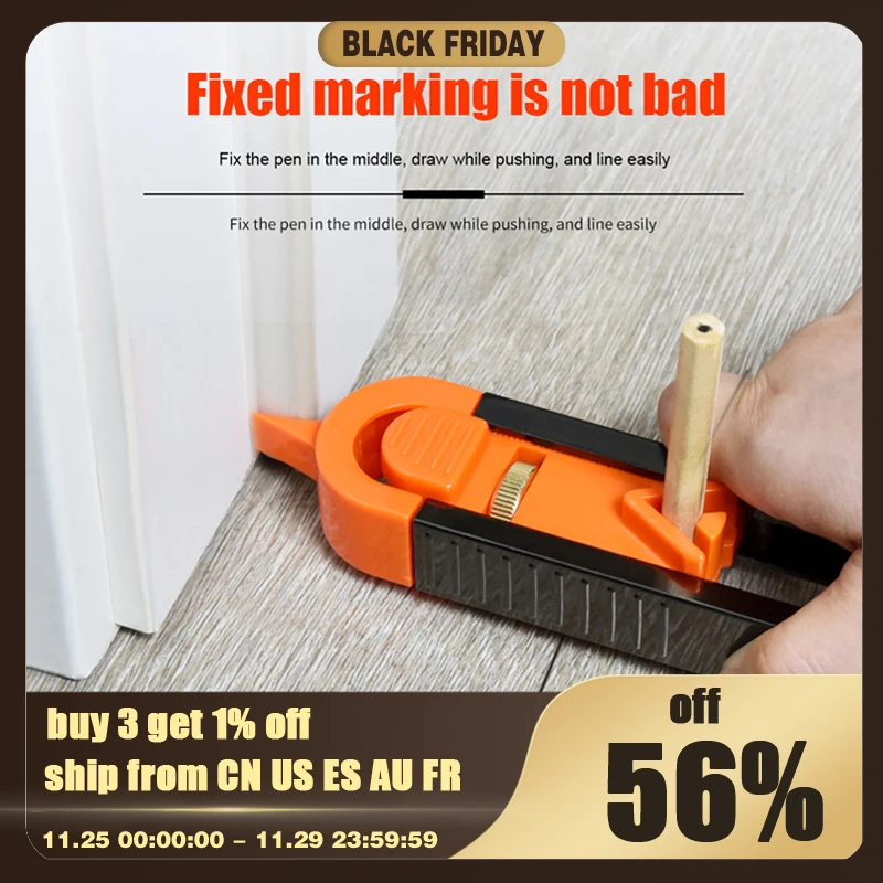 Multifunction Contour Profile Gauge Duplicator Shape Measuring Copy Template Floor Tile Laying Cutting Drawing Woodworking Tools 
Multifunction Contour Profile Gauge Duplicator Shape Measuring Copy Template Floor Tile Laying Cutting Drawing Woodworking Tools
