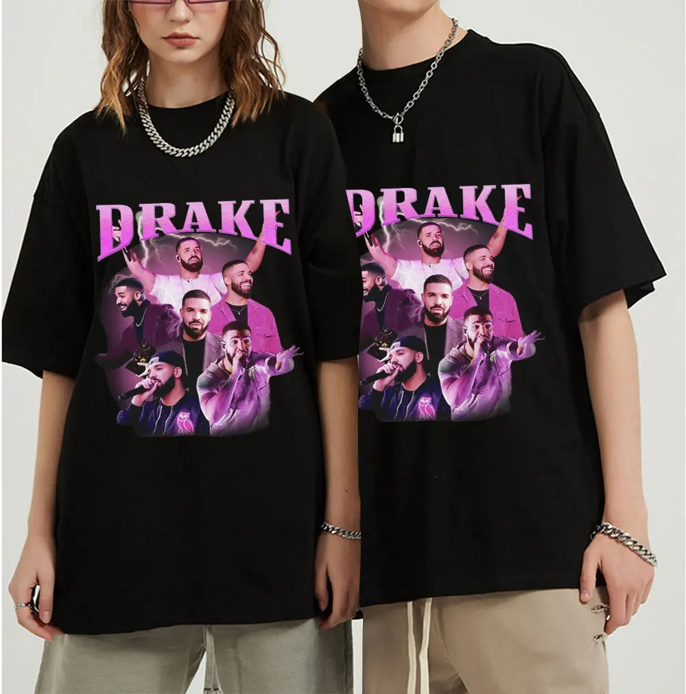Men's T-shirt Fashion Rapper DrakeGraphics Funny Tshirt Men Summer Casual Male T Shirt Hipster Hip-hop Tee Shirt Streetwear
Men's T-shirt Fashion Rapper DrakeGraphics Funny Tshirt Men Summer Casual Male T Shirt Hipster Hip-hop Tee Shirt Streetwear