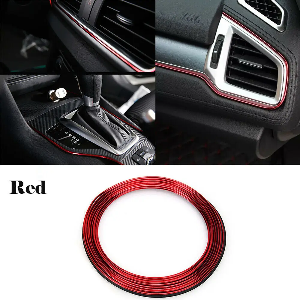 Fashion Styling Mouldings Car Interior Moulding Trim Strip Door Gap Edge Moulding Trim Universal Decorative Line Auto Accessory
Fashion Styling Mouldings Car Interior Moulding Trim Strip Door Gap Edge Moulding Trim Universal Decorative Line Auto Accessory