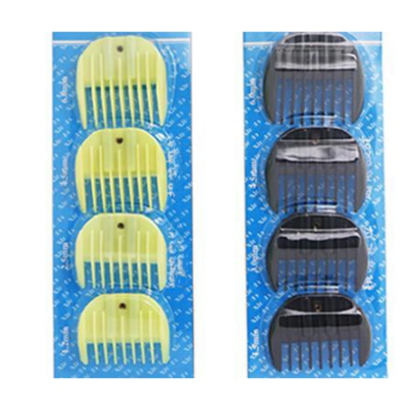 Universal Hair Clipper Limit Comb Guide Attachment Size Barber Replacement Hair Clipper Shaving Combs 
Universal Hair Clipper Limit Comb Guide Attachment Size Barber Replacement Hair Clipper Shaving Combs
