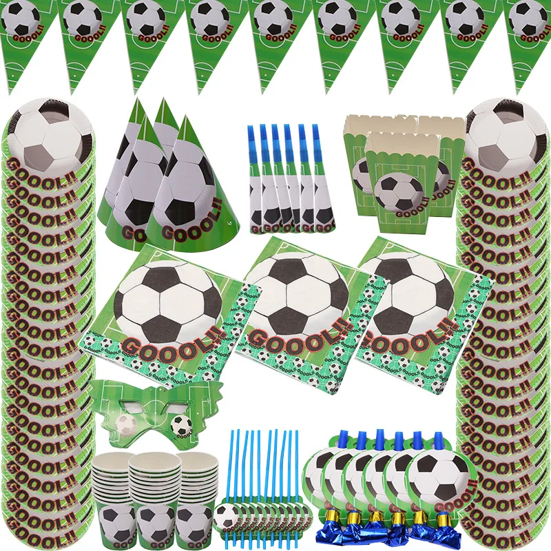 Football Theme Props Plate Banner Invitation Card Kids Birthday Party Decor Baby Shower Party Supplies set Party Decoration 
Football Theme Props Plate Banner Invitation Card Kids Birthday Party Decor Baby Shower Party Supplies set Party Decoration
