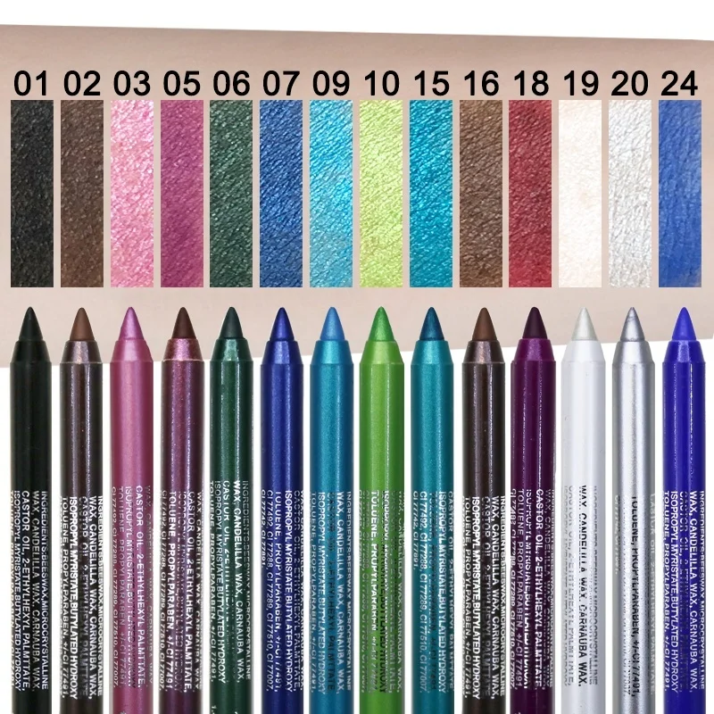 2 Pcs Fashion Makeup Eye Cosmetics Colourful Pigment Long Lasting Waterproof Eyeliner Pencil
2 Pcs Fashion Makeup Eye Cosmetics Colourful Pigment Long Lasting Waterproof Eyeliner Pencil
