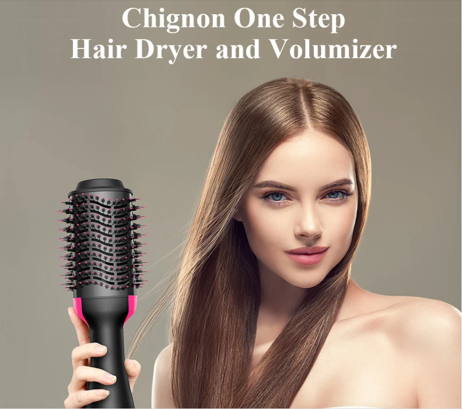 1000W One Step Hair Dryer & Volumizer Salon Hot Air Paddle Styling Brush Negative Ion Generator Hair Straightener Curler
1000W One Step Hair Dryer & Volumizer Salon Hot Air Paddle Styling Brush Negative Ion Generator Hair Straightener Curler