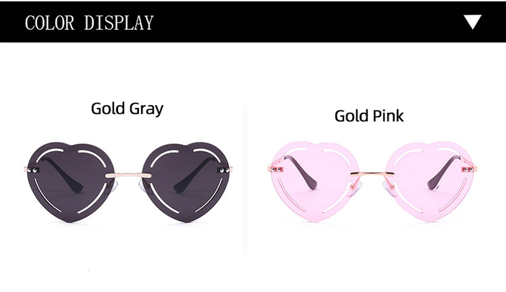 Fashion Heart Shape Hollow out Sunglasses Women Brand Designer Vintage Clear Ocean Lens Sun Glasses Female Shades Oculos De Sol
Fashion Heart Shape Hollow out Sunglasses Women Brand Designer Vintage Clear Ocean Lens Sun Glasses Female Shades Oculos De Sol