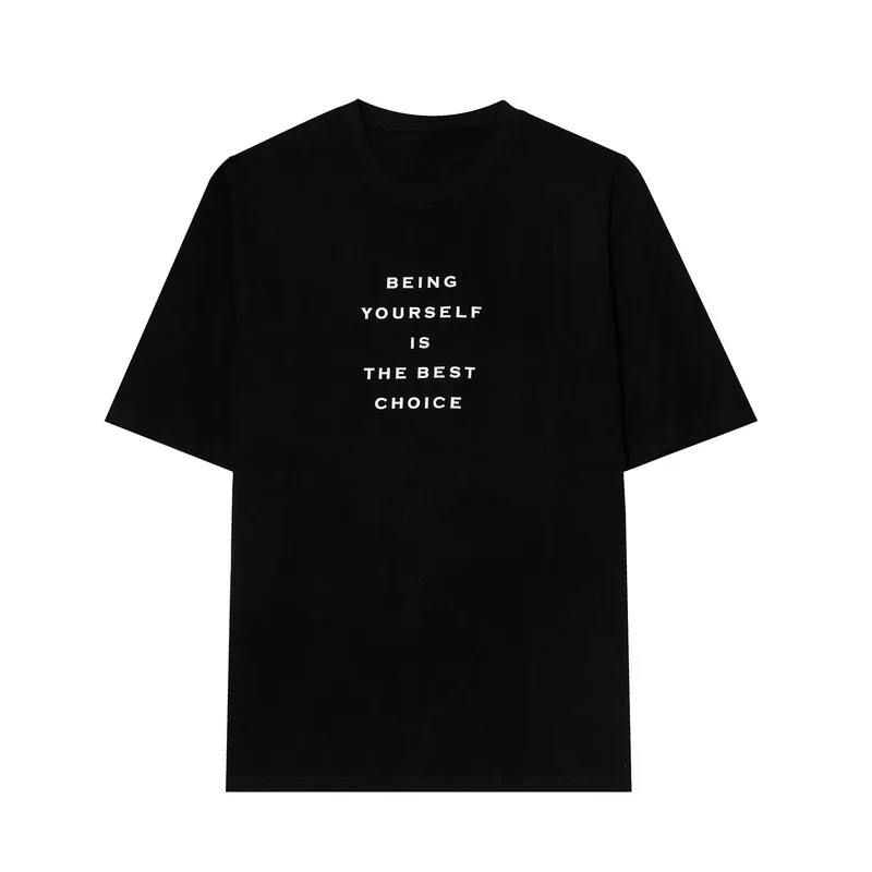 Summer new product Korean style solid color letter printing loose casual T-shirt men's top M1-BG-21206
Summer new product Korean style solid color letter printing loose casual T-shirt men's top M1-BG-21206