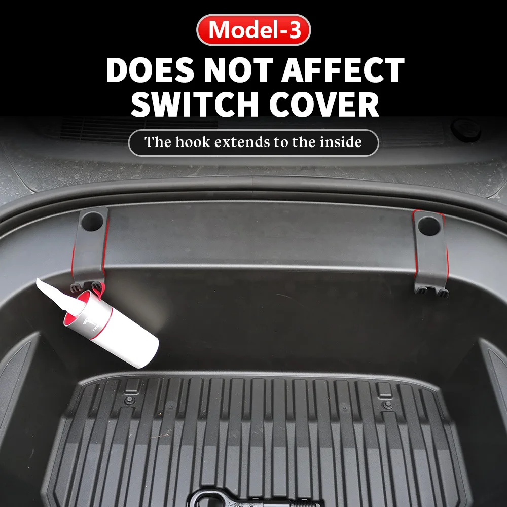 2PCS/set New Front Trunk Hook Holder Cargo Grocery Bag Hanger For Tesla Model 3 2021 Automotive Goods Modification Accessories 
2PCS/set New Front Trunk Hook Holder Cargo Grocery Bag Hanger For Tesla Model 3 2021 Automotive Goods Modification Accessories