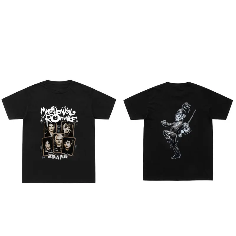 Classic Vintage My Chemical Romance Double Sided Print T-shirt Candle Punk Band Sign Tshirt Men Women Fashion Loose Cotton Tee 
Classic Vintage My Chemical Romance Double Sided Print T-shirt Candle Punk Band Sign Tshirt Men Women Fashion Loose Cotton Tee