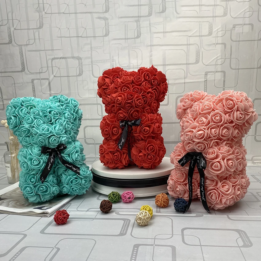 Hot Sale Red Bear Rose Artificial Flowers Teddi Bear of Rose Decoration Valentine Christmas Day Gift for Women Dropshipping
Hot Sale Red Bear Rose Artificial Flowers Teddi Bear of Rose Decoration Valentine Christmas Day Gift for Women Dropshipping