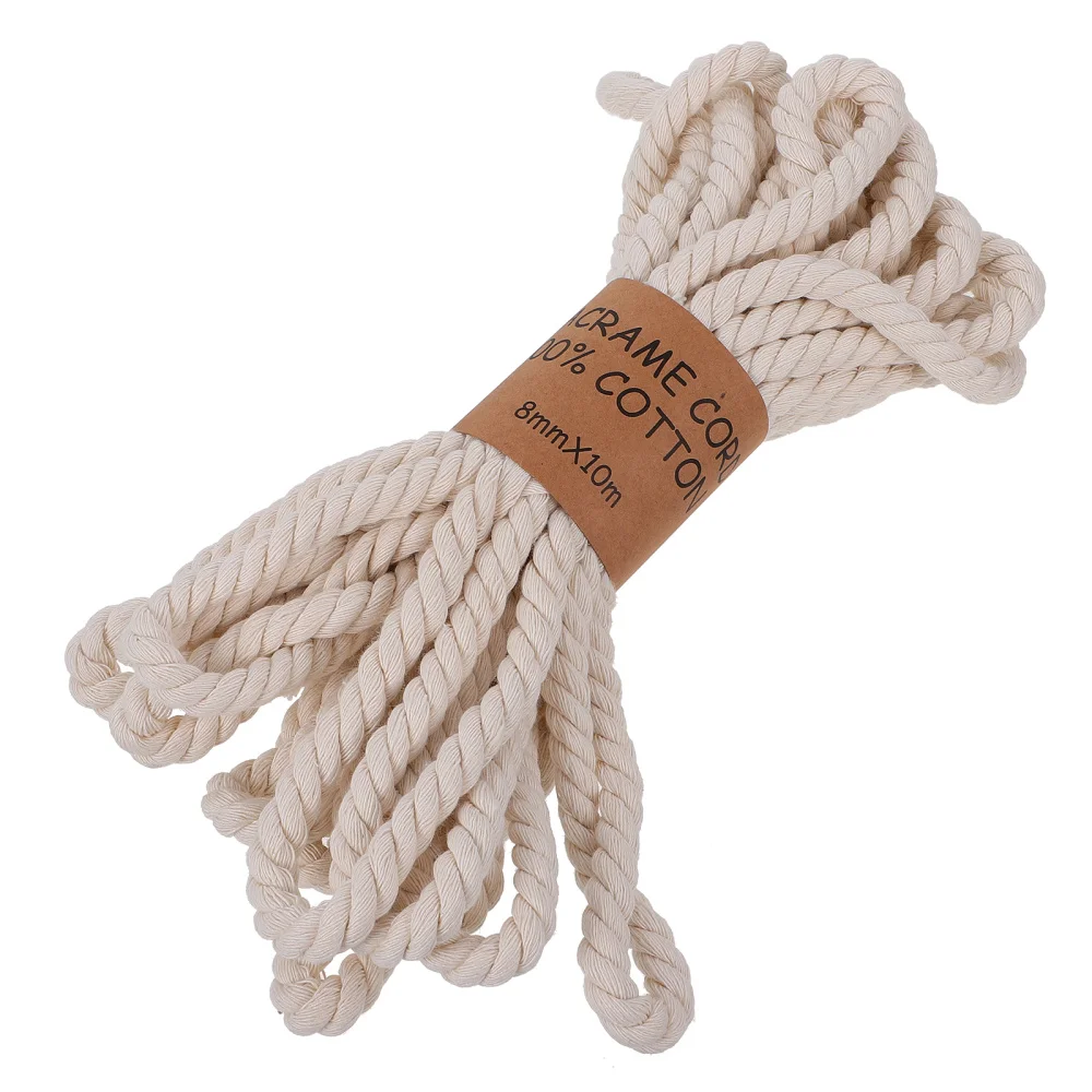 1 Bundle of Macrame Cord DIY Craft Knitting Rope Wall Hanging Carpet Thread Rope
1 Bundle of Macrame Cord DIY Craft Knitting Rope Wall Hanging Carpet Thread Rope