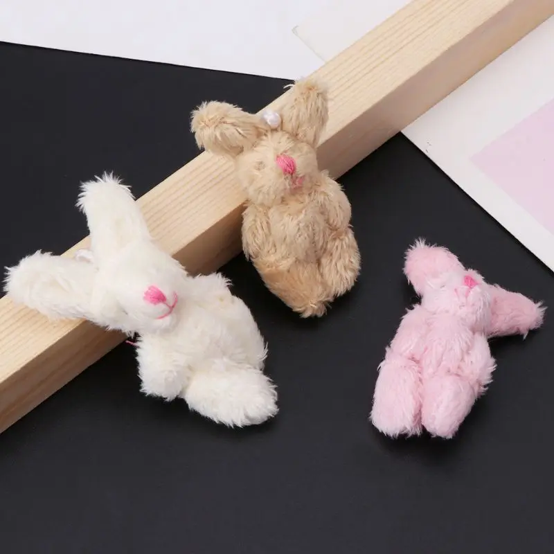 6PCS 2" Mini Rabbit Pendant Plush Bunny For Key Chain Kids Toy Doll DIY Ornaments Gifts Party Favors
6PCS 2" Mini Rabbit Pendant Plush Bunny For Key Chain Kids Toy Doll DIY Ornaments Gifts Party Favors
