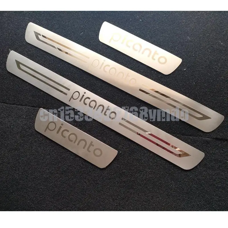For Kia Picanto xline X Gt line Auto Accessories Stainless Steel Door sill Trim Styling Car Scuff Guard Strip 2013 2017 2019
For Kia Picanto xline X Gt line Auto Accessories Stainless Steel Door sill Trim Styling Car Scuff Guard Strip 2013 2017 2019