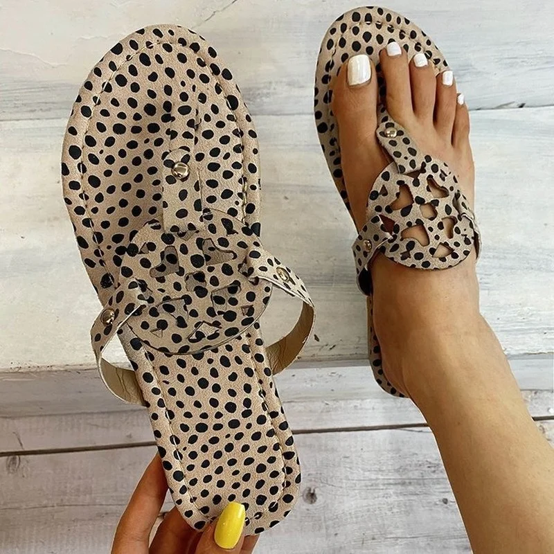 Women Flat Slippers Leopard Snake Print Summer Shoes Large Size Andals Beach Leather Sandals Retro Gladiator Flip Flops Slippers
Women Flat Slippers Leopard Snake Print Summer Shoes Large Size Andals Beach Leather Sandals Retro Gladiator Flip Flops Slippers