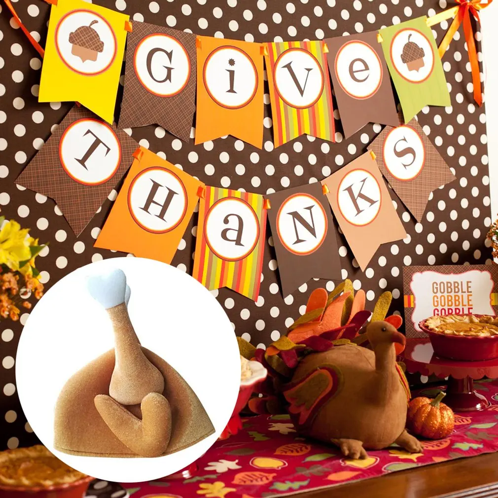 Thanksgiving Decoration European And American Carnival Thanksgiving Turkey Hat Turkey Leg Hat Thanksgiving Velvet Hat
Thanksgiving Decoration European And American Carnival Thanksgiving Turkey Hat Turkey Leg Hat Thanksgiving Velvet Hat