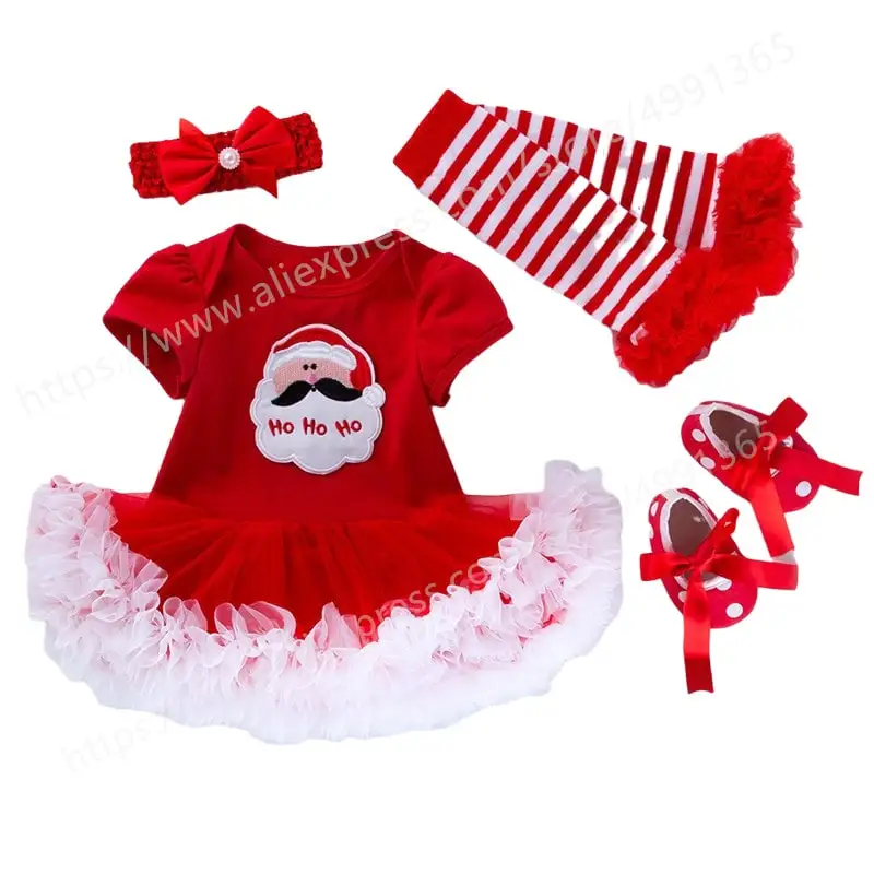 Baby Girls Newborn 1st Christmas Costume Outfits Tutu Dress with Headband Toddler Birthday Party Dress
Baby Girls Newborn 1st Christmas Costume Outfits Tutu Dress with Headband Toddler Birthday Party Dress