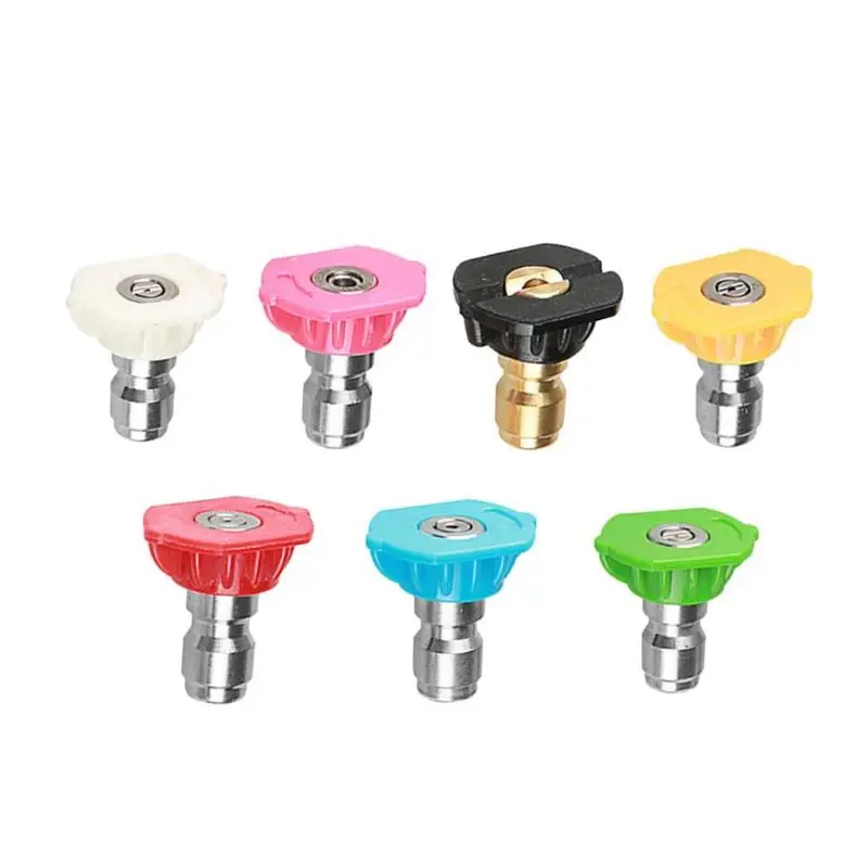 7pcs 1/4 inch High Pressure Washer Car Jet Lance Spray Nozzles Tip 7 Color High Speed Rotation High Cleanliness Drop Shipping
7pcs 1/4 inch High Pressure Washer Car Jet Lance Spray Nozzles Tip 7 Color High Speed Rotation High Cleanliness Drop Shipping