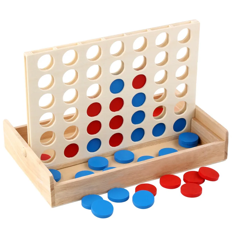 Parent-child Interactive Board Game Chess Toys Wooden Boxed Four-in-one Chess Kindergarten Children's Puzzle Early Education
Parent-child Interactive Board Game Chess Toys Wooden Boxed Four-in-one Chess Kindergarten Children's Puzzle Early Education