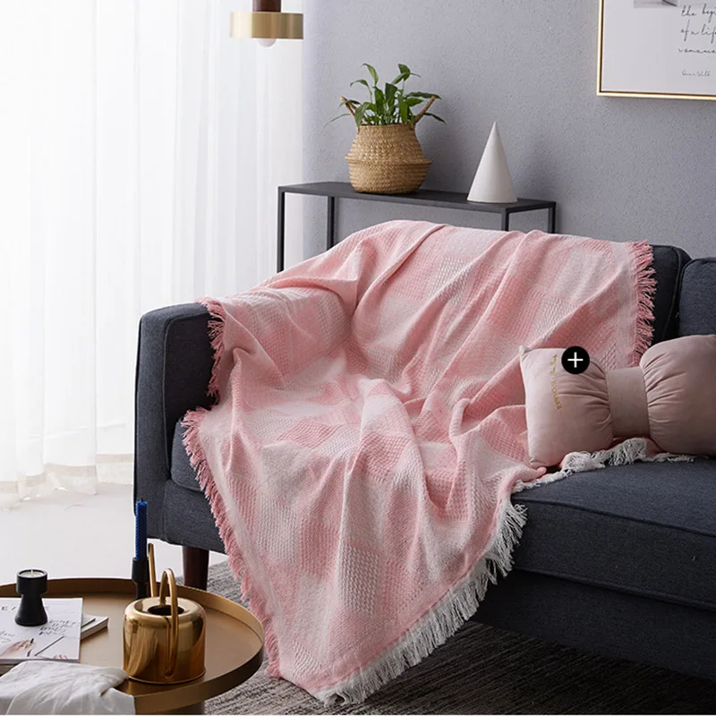 Nordic style knitted blanket multi-purpose sofa cover solid color square sofa towel air conditioning bed blanket dust cover
Nordic style knitted blanket multi-purpose sofa cover solid color square sofa towel air conditioning bed blanket dust cover