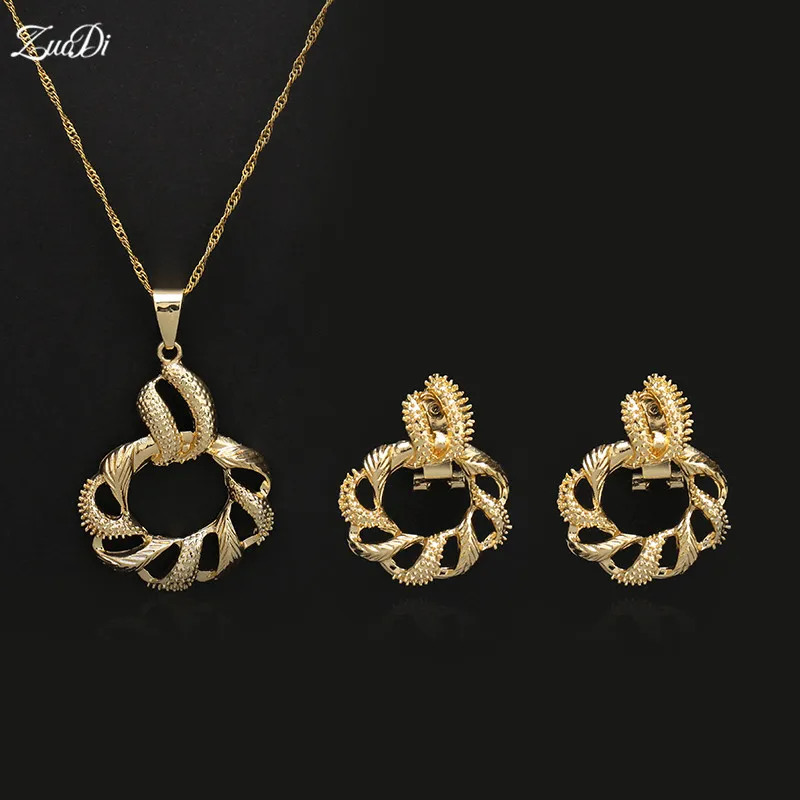 ZuoDi Fashion Trendy Anchor Alloy Gold Jewelry Set For Women Gift Earrings Necklace Pendant For Party Birthday Dubai Trendy
ZuoDi Fashion Trendy Anchor Alloy Gold Jewelry Set For Women Gift Earrings Necklace Pendant For Party Birthday Dubai Trendy