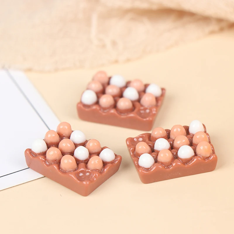 6pcs 1:12 Dollhouse Miniature Eggs With Tray Kitchen Food Whole Carton of Eggs Model Kitchen Decor
6pcs 1:12 Dollhouse Miniature Eggs With Tray Kitchen Food Whole Carton of Eggs Model Kitchen Decor