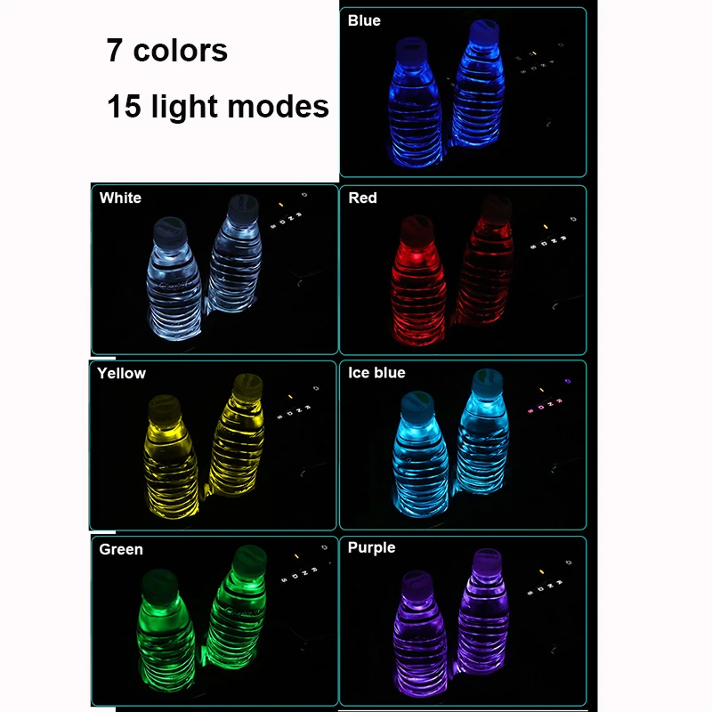 USB Power Inductive Charging LED Car Styling Luminous Acrylic Auto Cup Mat RGB Atmosphere Lamp for Benz BMW VW Cadillac Jaguar
USB Power Inductive Charging LED Car Styling Luminous Acrylic Auto Cup Mat RGB Atmosphere Lamp for Benz BMW VW Cadillac Jaguar
