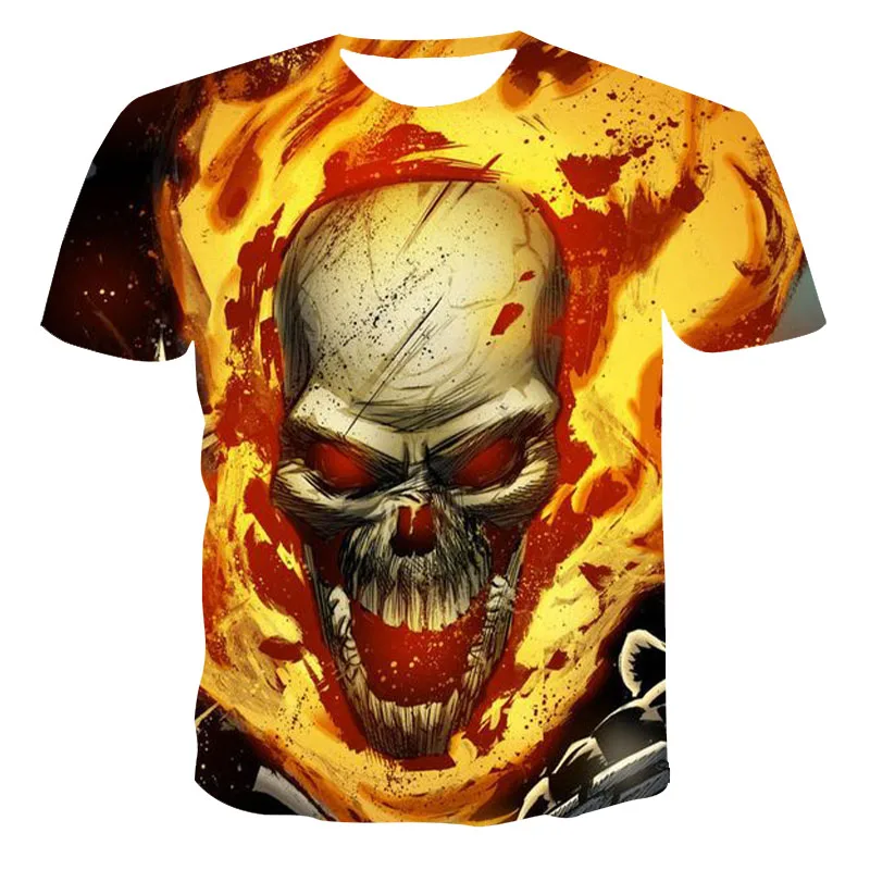 The Latest And Interesting Summer 3D Horror Skull Series Print Pattern Fashion Casual Short-Sleeved Sports T-Shirt Xxs-6xL
The Latest And Interesting Summer 3D Horror Skull Series Print Pattern Fashion Casual Short-Sleeved Sports T-Shirt Xxs-6xL