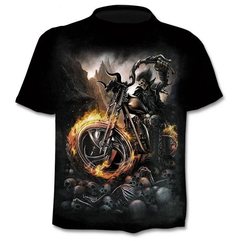 Men's and Women's 3D Printed Motorcycle Skull T-Shirts, Fashion Hip-Hop Clothes, Sweaters, 2021 Men's T-Shirts
Men's and Women's 3D Printed Motorcycle Skull T-Shirts, Fashion Hip-Hop Clothes, Sweaters, 2021 Men's T-Shirts