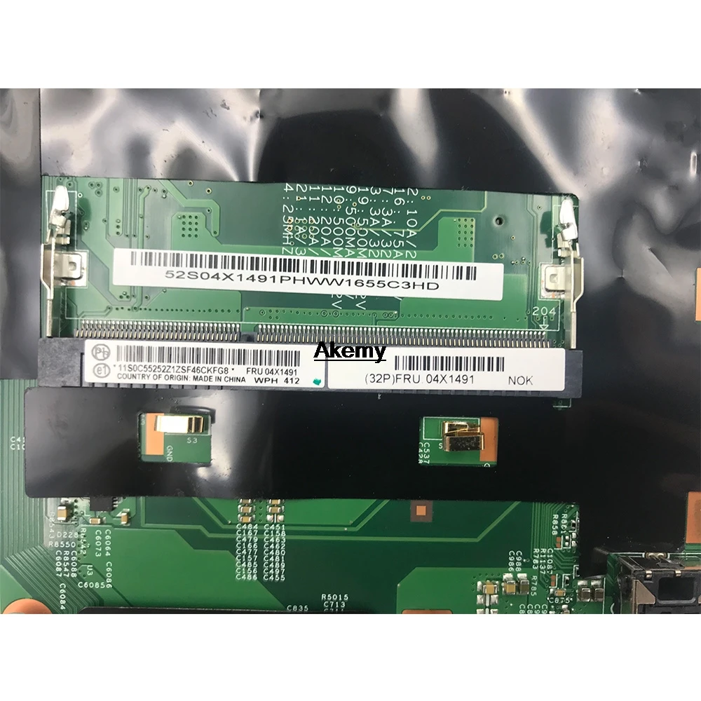Original laptop For Lenovo ThinkPad T530 nvidia N13P-NS1-A1 motherboard mainboard FRU 04w6824
Original laptop For Lenovo ThinkPad T530 nvidia N13P-NS1-A1 motherboard mainboard FRU 04w6824