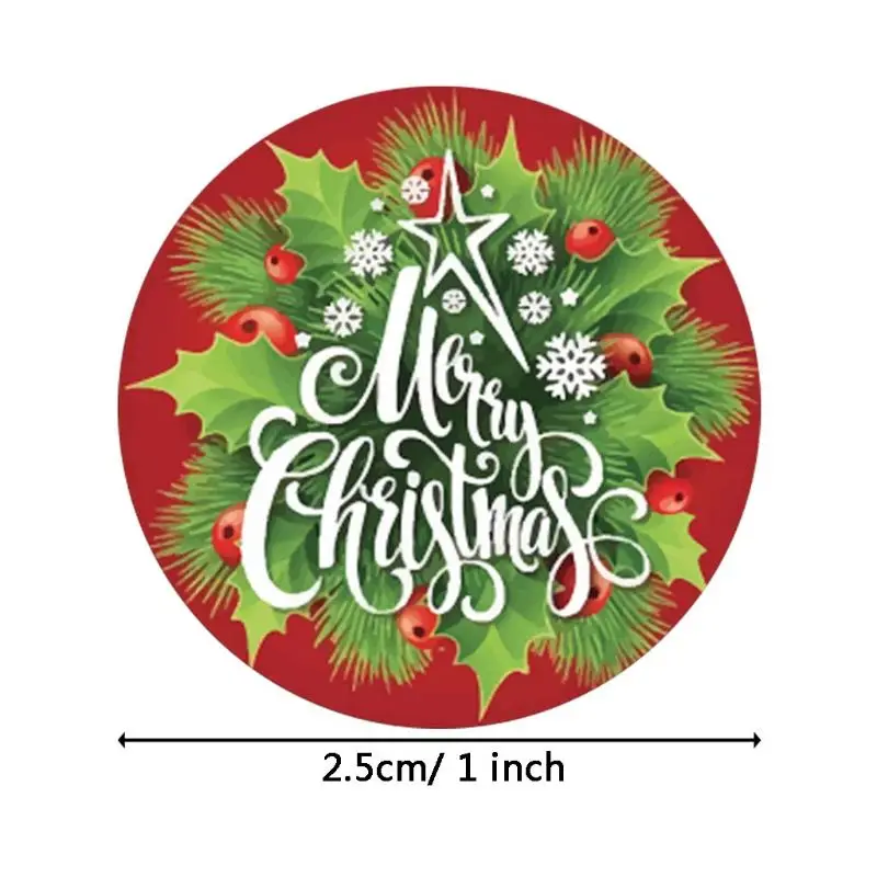 500pcs Round 4 Designs Merry Christmas Thank You Stickers Seal Labels for Envelope Cards Gift Package Scrapbooking Decor
500pcs Round 4 Designs Merry Christmas Thank You Stickers Seal Labels for Envelope Cards Gift Package Scrapbooking Decor