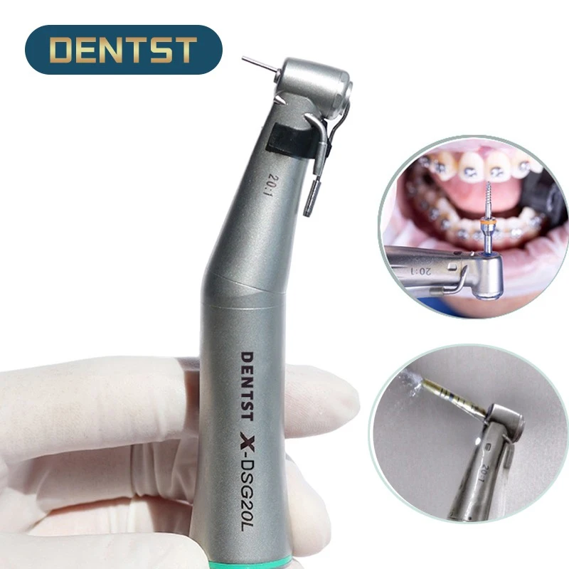 20:1 Dentistry Dental Against Contra Angle Low Speed Handpiece Implant Surgery Handpiece Fiber Optic Detachable Outer Irrigation
20:1 Dentistry Dental Against Contra Angle Low Speed Handpiece Implant Surgery Handpiece Fiber Optic Detachable Outer Irrigation