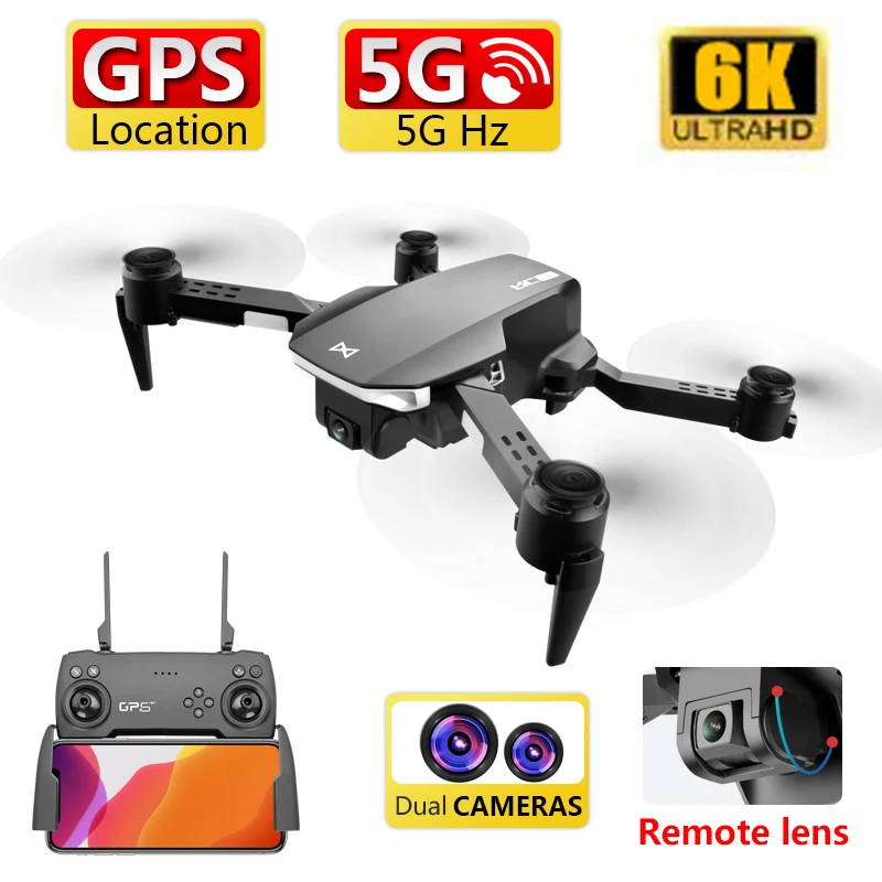 Новинка, GPS Радиоуправляемый Дрон с HD-камерой 6K, живое видео, стандартное WIFI, FPV, удержание высоты, возврат одной кнопкой, Радиоуправляемый кв...
Новинка, GPS Радиоуправляемый Дрон с HD-камерой 6K, живое видео, стандартное WIFI, FPV, удержание высоты, возврат одной кнопкой, Радиоуправляемый кв...