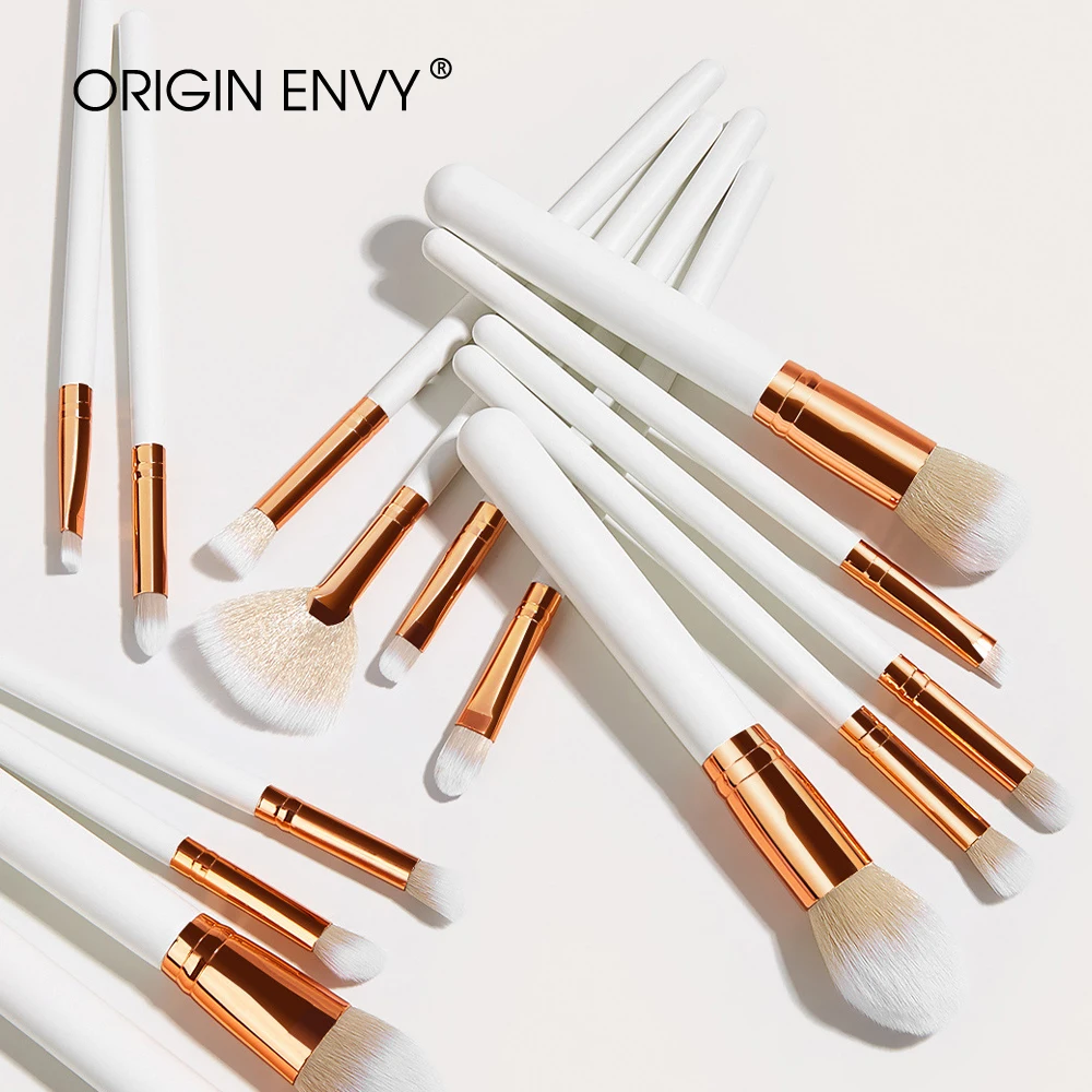 ORIGIN ENVY 15Pcs Makeup Brushes Great value Premium Make Up Brush Set Synthetic Foundation Blending Face Powder Eyeshadow Tool 
ORIGIN ENVY 15Pcs Makeup Brushes Great value Premium Make Up Brush Set Synthetic Foundation Blending Face Powder Eyeshadow Tool