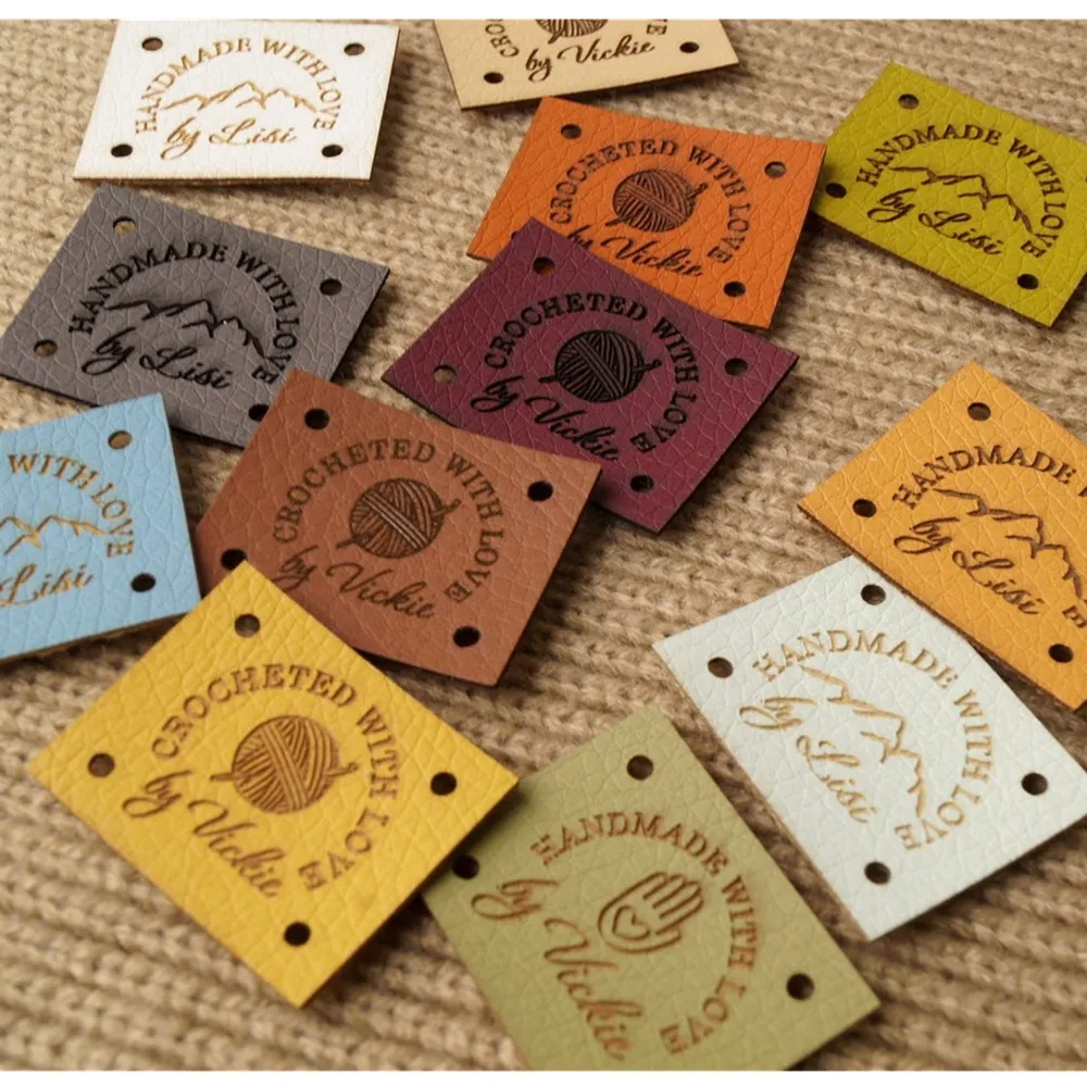 Custom Faux Tags for Sewing Good, Foldable Bag Tags with Name, Garment Tags, Crochet leather labels, Garment Knitting Labels
Custom Faux Tags for Sewing Good, Foldable Bag Tags with Name, Garment Tags, Crochet leather labels, Garment Knitting Labels