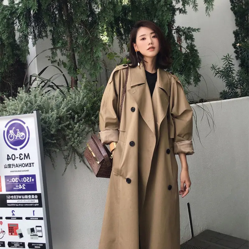 Coat coat women's spring and autumn Joker latest 2021 tide ins foreign style students Korean version of loose long coat
Coat coat women's spring and autumn Joker latest 2021 tide ins foreign style students Korean version of loose long coat