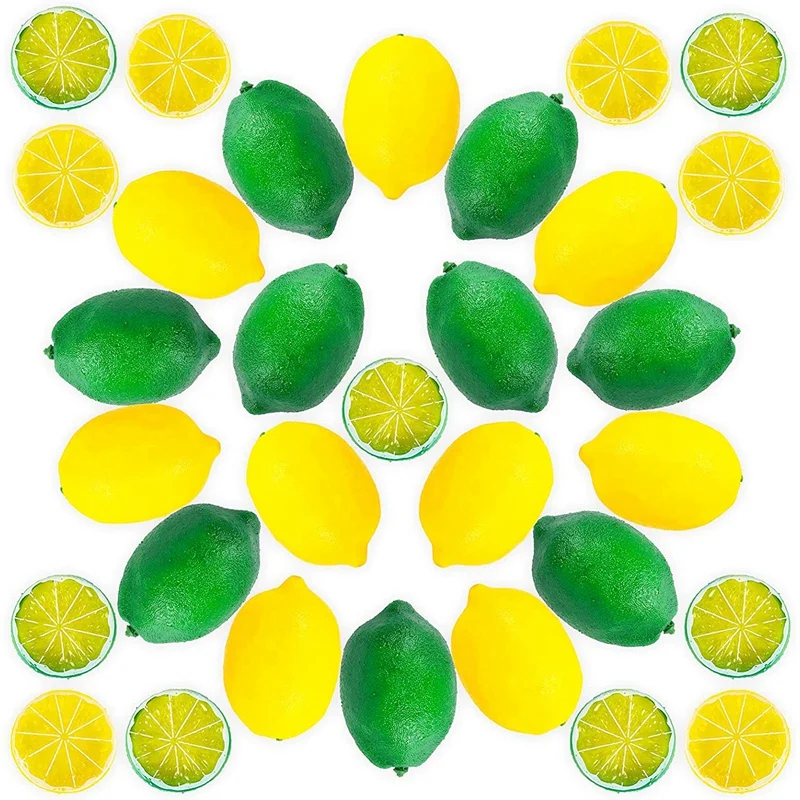 Искусственные лимоны Limes Set, искусственные фруктовые лимоны, кубики искусственного лимона, имитация лимонного ломтика для домашней кухни
Искусственные лимоны Limes Set, искусственные фруктовые лимоны, кубики искусственного лимона, имитация лимонного ломтика для домашней кухни