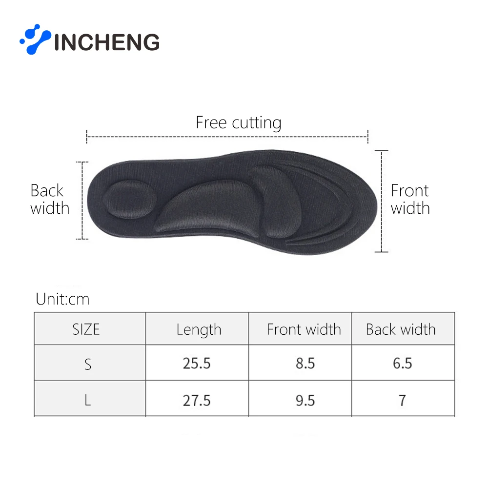 INCHENG 4D Memory Foam Orthopedic Insoles For Shoes Women Men Flat Feet Arch Support Massage Plantar Fasciitis Sports Pad
INCHENG 4D Memory Foam Orthopedic Insoles For Shoes Women Men Flat Feet Arch Support Massage Plantar Fasciitis Sports Pad