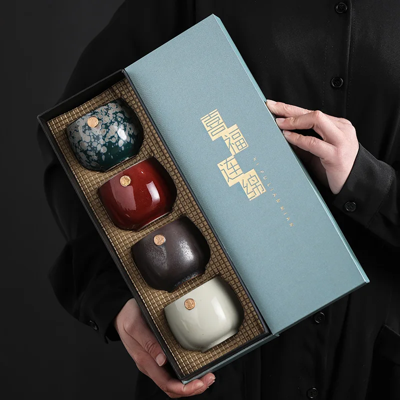 Kung Fu Tea Set Tea Cup Japanese Style Kiln Baked Tea Cup Ceramic Set Cup Master Cup Personal Cup 4 Cups Set Teacups Mug
Kung Fu Tea Set Tea Cup Japanese Style Kiln Baked Tea Cup Ceramic Set Cup Master Cup Personal Cup 4 Cups Set Teacups Mug