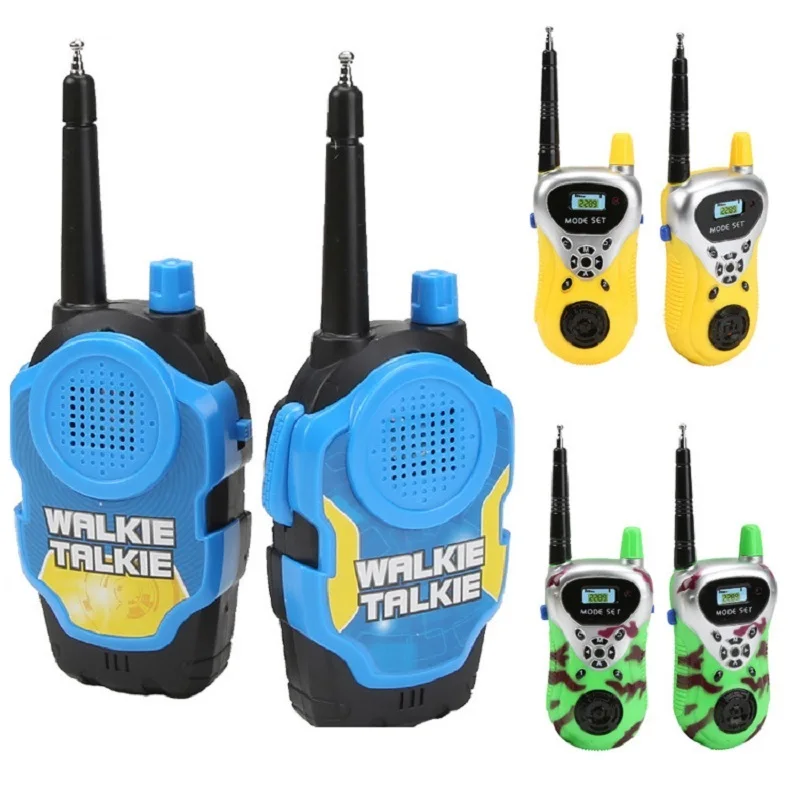 2Pcs Kids Toy Mini Walkie Talkie Hot Sale Intercom Electronic Interphone Transceiver Pmr Woki Toki 2 Way Radio Children Gift
2Pcs Kids Toy Mini Walkie Talkie Hot Sale Intercom Electronic Interphone Transceiver Pmr Woki Toki 2 Way Radio Children Gift