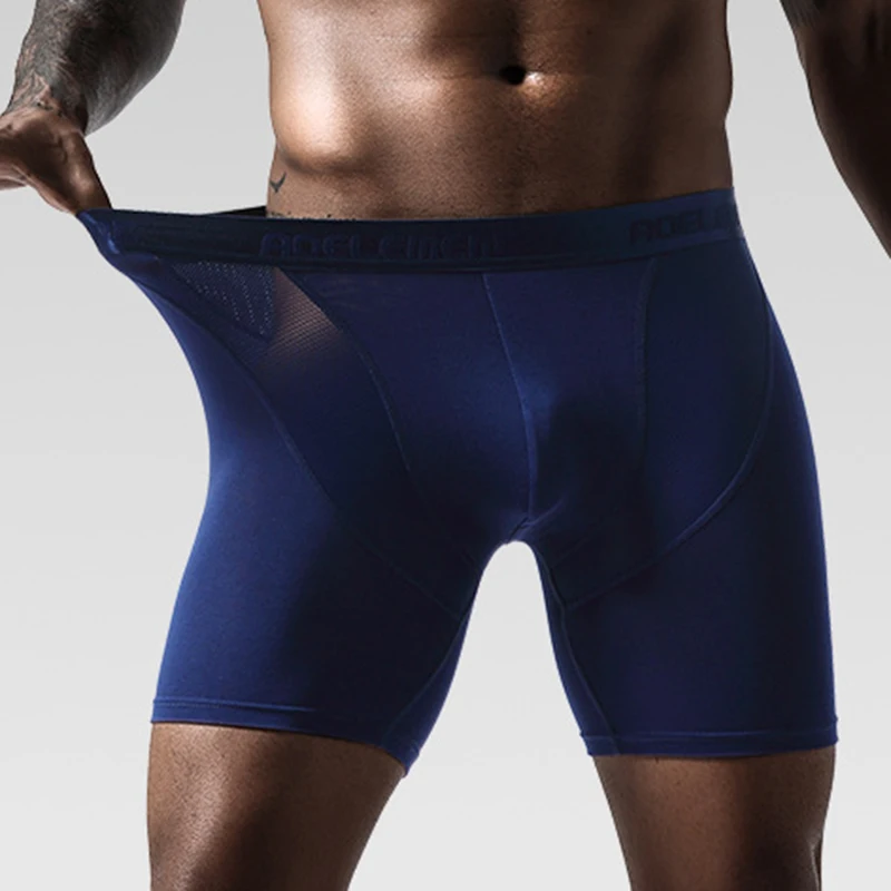 Sexy Men's Sport Mid Rise Boxers Briefs Breathable Pants Solid Color Shorts Underwear High Quality Elastic Mens Sexy Underwear
Sexy Men's Sport Mid Rise Boxers Briefs Breathable Pants Solid Color Shorts Underwear High Quality Elastic Mens Sexy Underwear