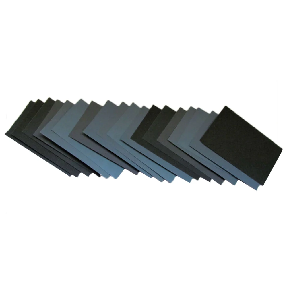 16Pcs Wet Dry Sandpaper Grit 400 600 800 1000 1200 1500 Polishing Sanding Abrasive Sanding Paper Sheets Surface Finishing Made
16Pcs Wet Dry Sandpaper Grit 400 600 800 1000 1200 1500 Polishing Sanding Abrasive Sanding Paper Sheets Surface Finishing Made