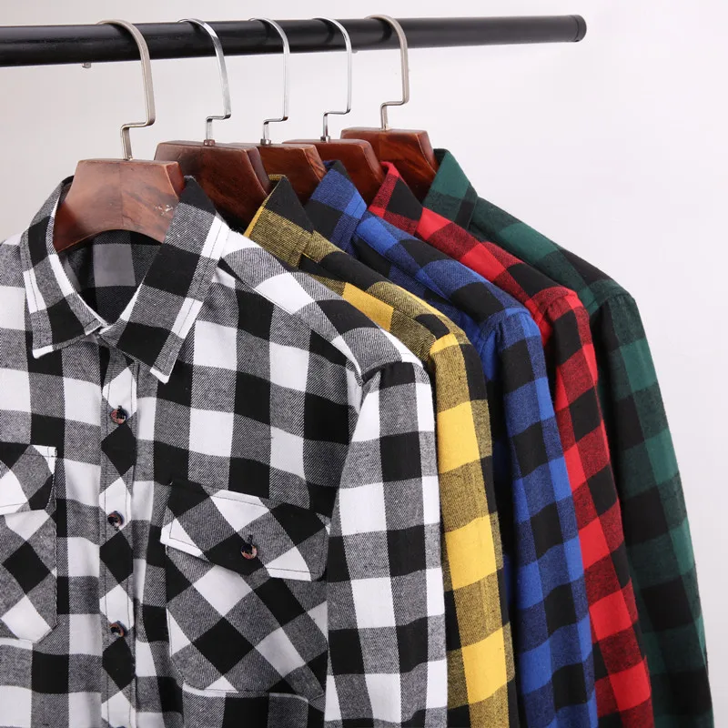 2021 New Men's Plaid Flannel Shirt Spring Autumn Male Regular Fit Casual LongSleeved Shirts For
2021 New Men's Plaid Flannel Shirt Spring Autumn Male Regular Fit Casual LongSleeved Shirts For