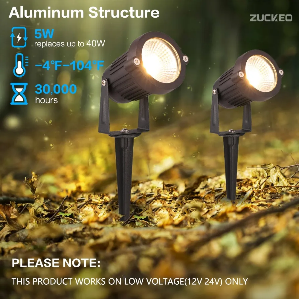 3W 5W COB LED Garden Light 220V 110V 12V Outdoor IP65 Waterproof Landscape Spot Bulb Home Garden Decoration Spike Path Lawn Lamp
3W 5W COB LED Garden Light 220V 110V 12V Outdoor IP65 Waterproof Landscape Spot Bulb Home Garden Decoration Spike Path Lawn Lamp