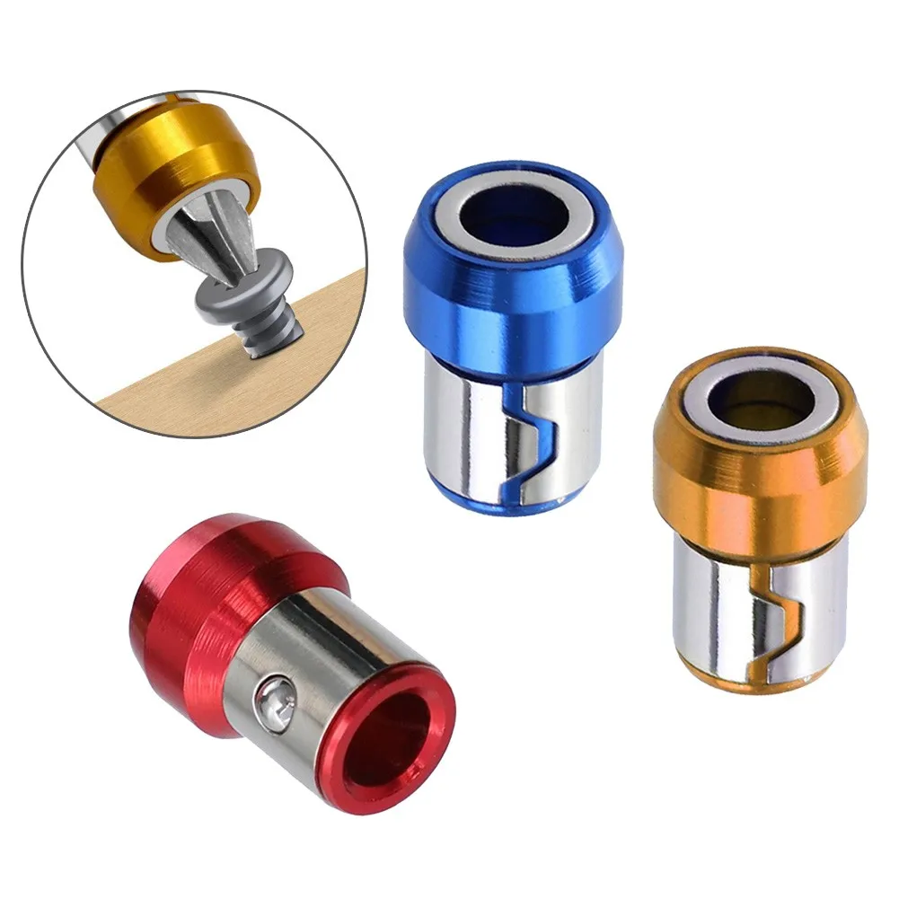 3 Pcs Screwdriver Bit Magnetic Ring Driver Bit Holder Ring 0.83x0.59 Inch For Hand Tools Electric Drill Accessories
3 Pcs Screwdriver Bit Magnetic Ring Driver Bit Holder Ring 0.83x0.59 Inch For Hand Tools Electric Drill Accessories