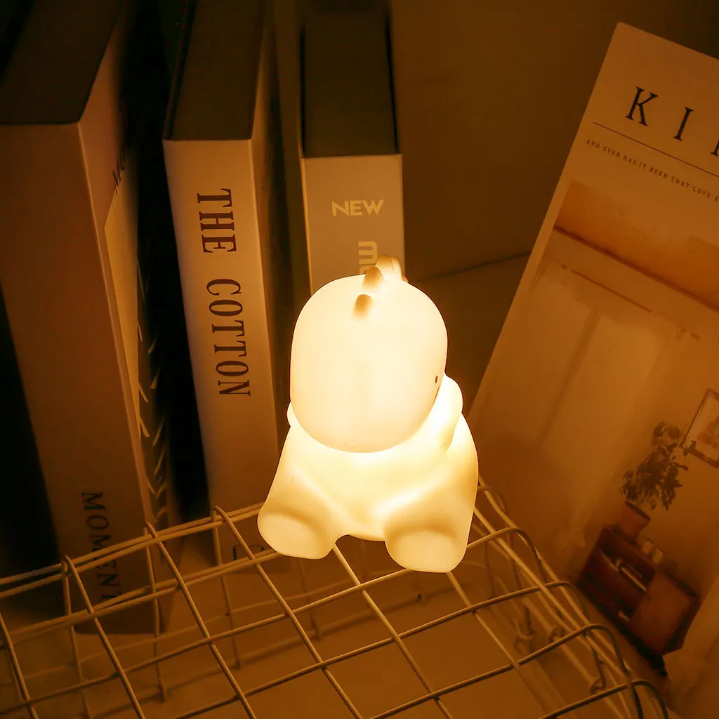 INS New Cute Silicone Dinosaur Modeling Light Children's Room Layout Night Light
INS New Cute Silicone Dinosaur Modeling Light Children's Room Layout Night Light