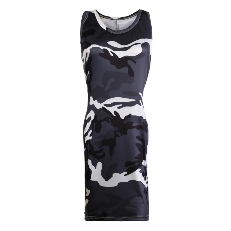 New Ladies Dress Women Fashion Camouflage Printed Dress Ladies Sexy Sleeveless Dress Female Slim Dress For Women
New Ladies Dress Women Fashion Camouflage Printed Dress Ladies Sexy Sleeveless Dress Female Slim Dress For Women