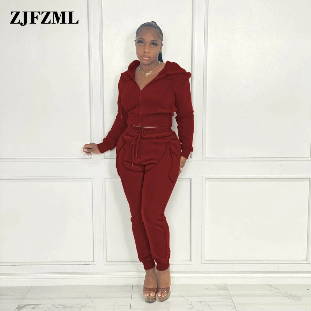 Casual Workout 2 Piece Jogging Suit for Women Full Sleeve Hooded Sweatshirt and Drawstring Jogger Pant Autumn Winter Clothes
Casual Workout 2 Piece Jogging Suit for Women Full Sleeve Hooded Sweatshirt and Drawstring Jogger Pant Autumn Winter Clothes