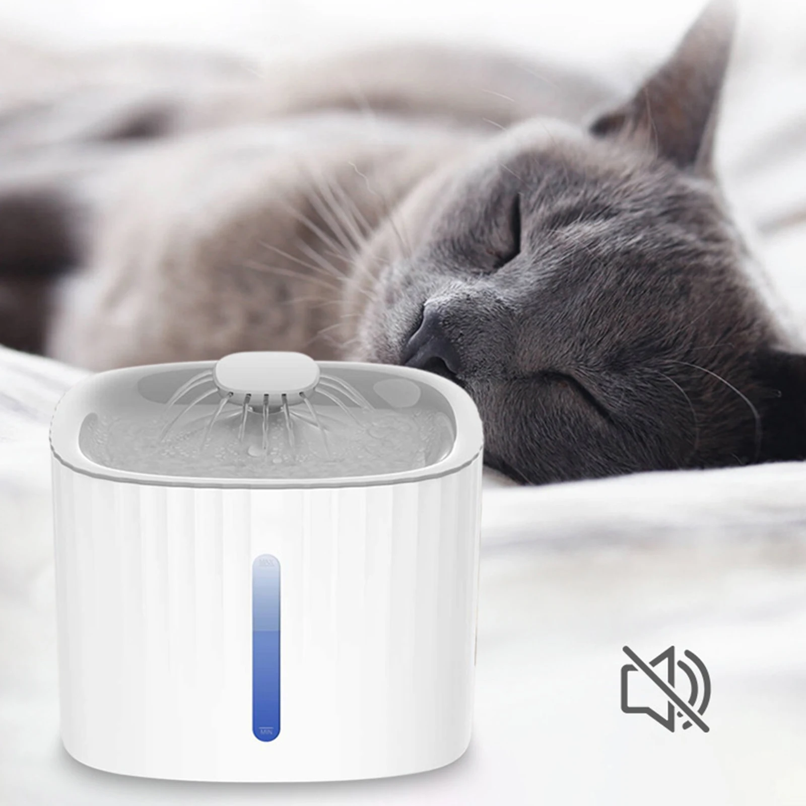 3L Cat Water Fountain Large Capacity Automatic Water Dispenser Quiet Water Fountain Bowl For Cats With LED Light Auto Shut Off
3L Cat Water Fountain Large Capacity Automatic Water Dispenser Quiet Water Fountain Bowl For Cats With LED Light Auto Shut Off