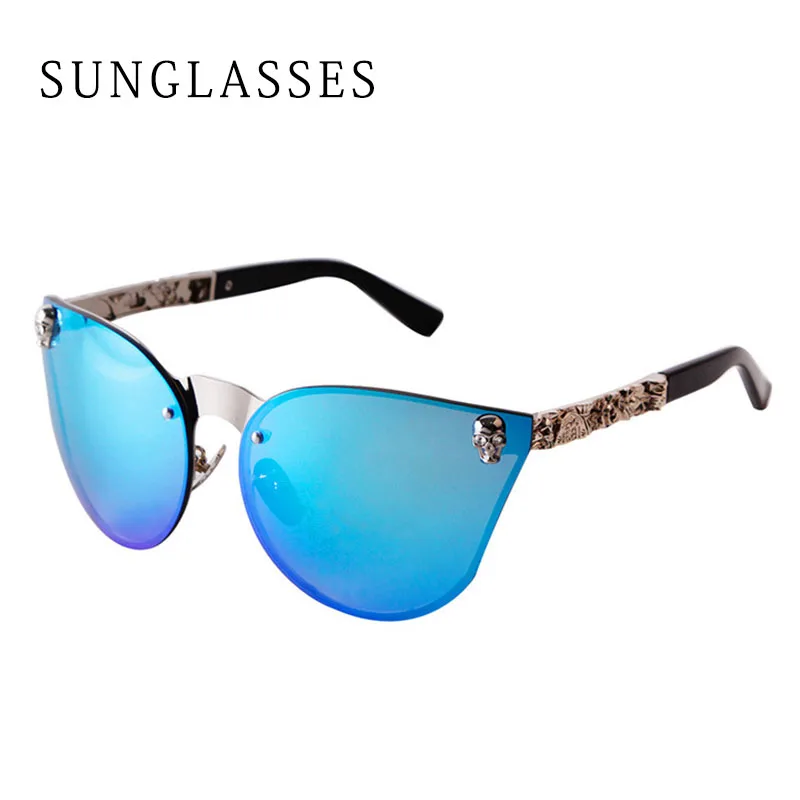 Trendy Men's and Women's Gothic Skull Head Decorated Sunglasses Exquisite Metal Pattern Feet Sunglasses Gafas De Sol Con Estampa
Trendy Men's and Women's Gothic Skull Head Decorated Sunglasses Exquisite Metal Pattern Feet Sunglasses Gafas De Sol Con Estampa
