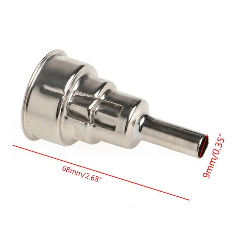 1PC Iron Circular Nozzle Dia 9mm for 33mm 1600W 1800W 2000W Hot Air Guns M05 dropship
1PC Iron Circular Nozzle Dia 9mm for 33mm 1600W 1800W 2000W Hot Air Guns M05 dropship