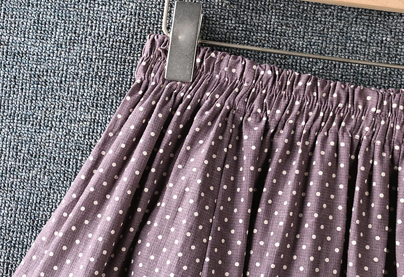 2021 New Summer Women Cotton Skirt Japan Style Mori Girl Polka Dot Print Loose Lace A-line Skirts
2021 New Summer Women Cotton Skirt Japan Style Mori Girl Polka Dot Print Loose Lace A-line Skirts