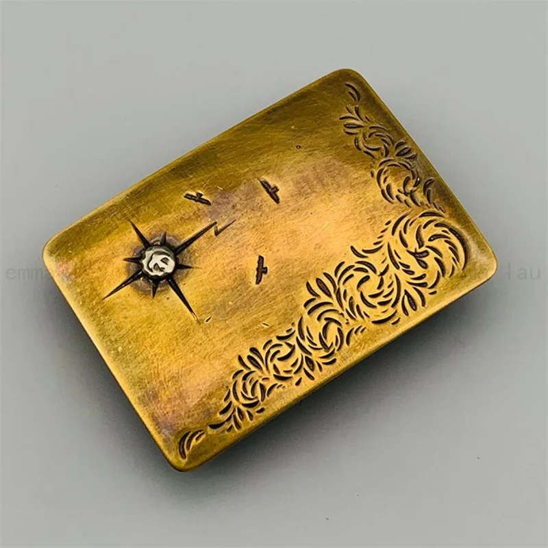 Gold Retro Brass Belt Buckle Men Women Pure Copper Belt Buckle Fashion Accessories Belt Buckles
Gold Retro Brass Belt Buckle Men Women Pure Copper Belt Buckle Fashion Accessories Belt Buckles